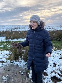 Frederica Sounding to the waters in Scotland